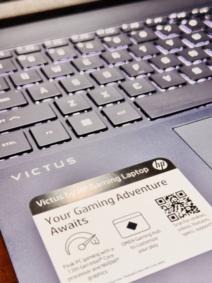 HP Victus 15.6" Full HD 144Hz Gaming Laptop, Intel i5-13420H | RTX 4050 6GB | 15.6” FHD 144Hz | 16GB RAM | 512GB SSD | Win11 + Office 2021 - Image 6