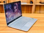 HP Laptop – 12th Gen / Intel Core i7-1255U / 15.6inch FHD / 256GB SSD + 1TB HDD / 16GB RAM / 2GB NVIDIA GeForce MX 550  Graphics / Windows 11 Home / English & Arabic Keyboard / Silver  [15-DW4052NE] - Image 5