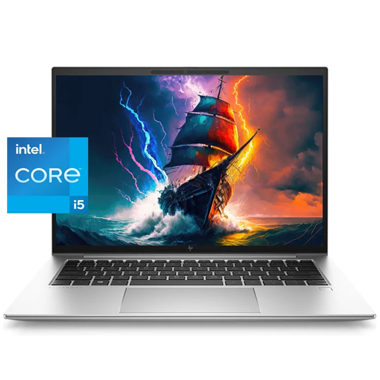 HP Elitebook 840 G9 – i5 – Intel Core i5-1235U Processor – 32GB DDR5-4800 MHz RAM – 512GB PCIe NVMe M.2 SSD