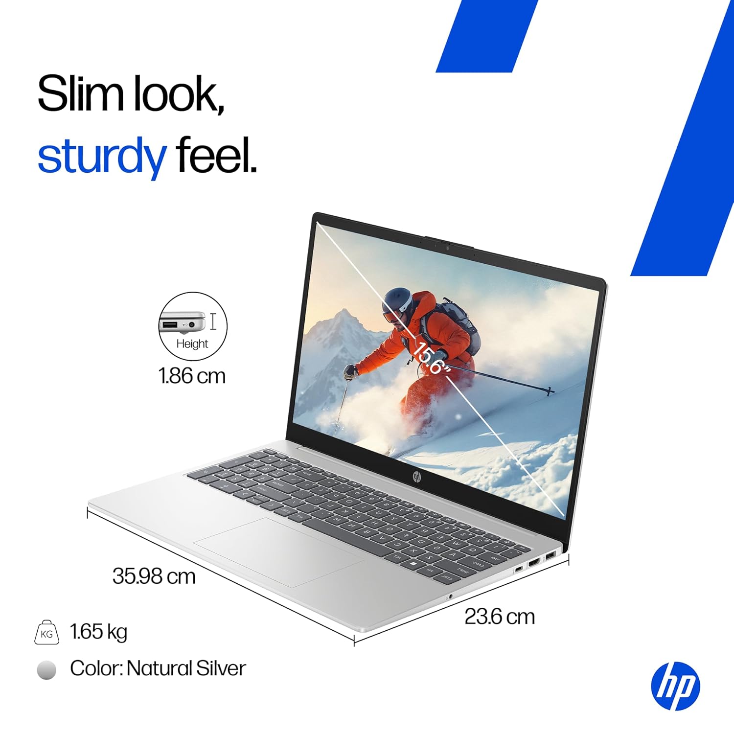 HP Laptop 15-fd0154wm – Core Ultra 5 (Touchscreen) - Image 4