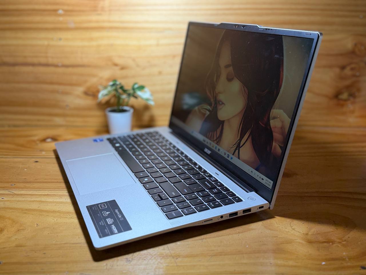 acer Aspire Lite 11th Gen Intel Core Core i5-13500H Premium Metal Laptop (8GB RAM/512GB SSD/Intel Iris Xe Graphics/Windows 11 Home) AL15-51, 39.62cm (15.6") Full HD Display, Metal Body, Steel Gray, 1.59 Kg - Image 4