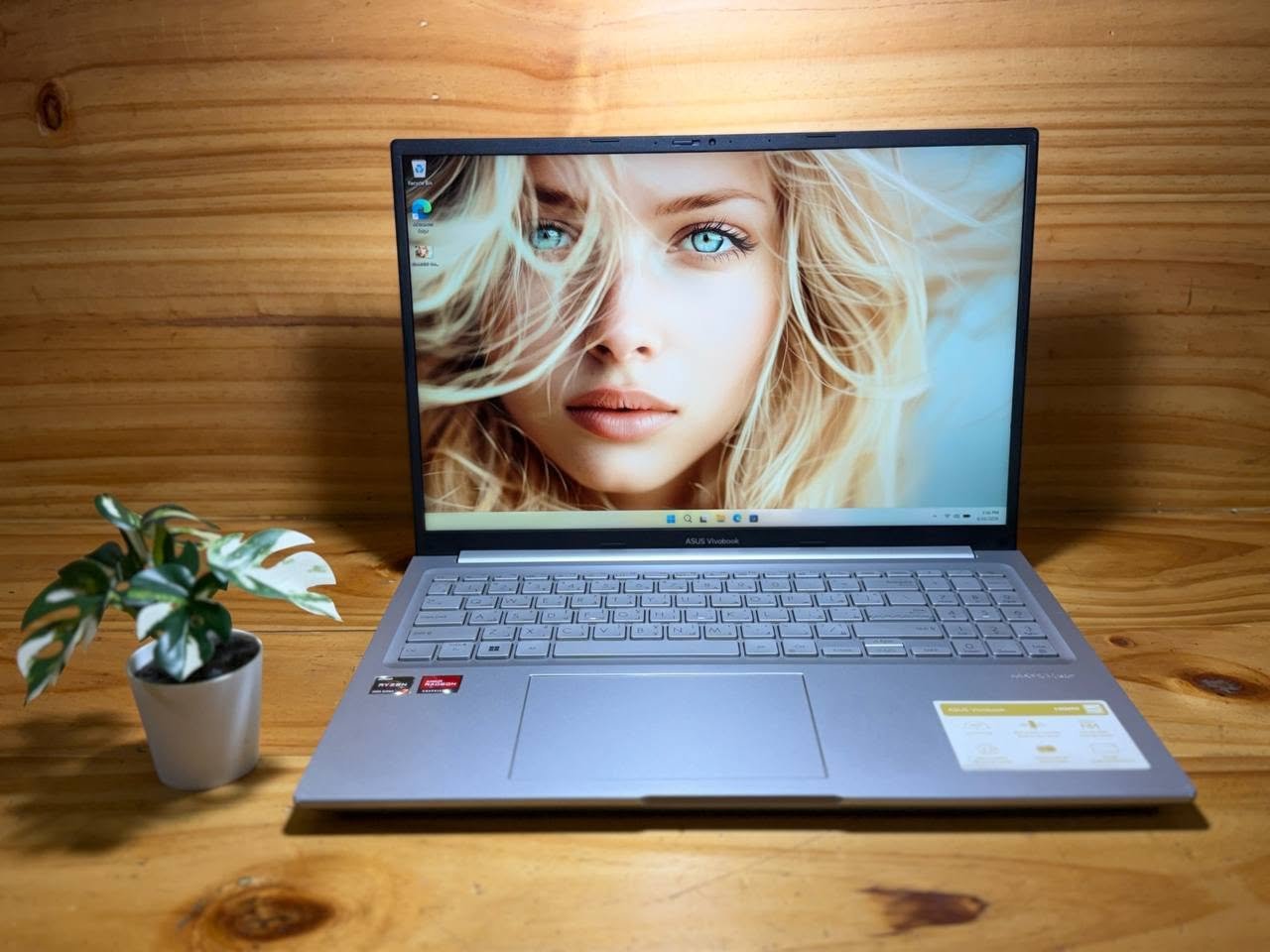 ASUS Vivobook 16X , AMD Ryzen 7 5800Hs, 16" (40.64 Cms) Fhd+, Thin and Laptop (HDMI/16Gb/1TB Ssd/Windows 11/Office 2021/Alexa Built-in/Backlit Kb/Fp Sensor/Silver/1.88 Kg) - Image 7