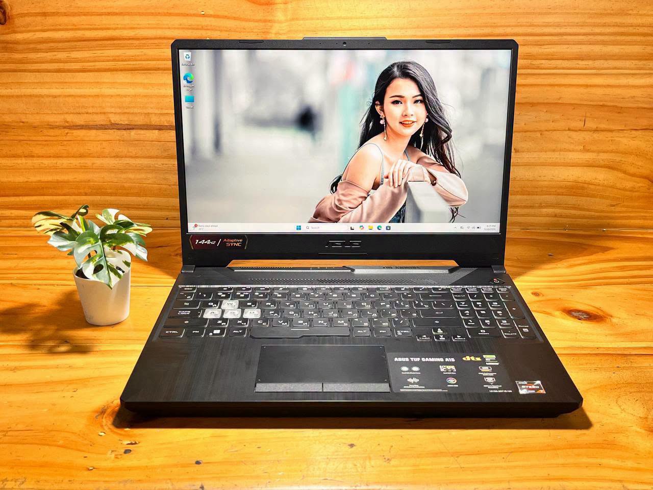 ASUS TUF Gaming A15, AMD Ryzen 7 7435HS Gaming Laptop(NVIDIA RTX 2050-4GB/60W TGP/16GB RAM/512GB SSD/FHD/15.6"/144Hz/RGB KB/48WHr/Windows 11